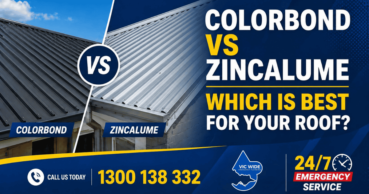 Colorbond vs Zincalume Roofing