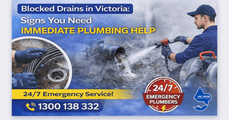 Blocked Drains Victoria