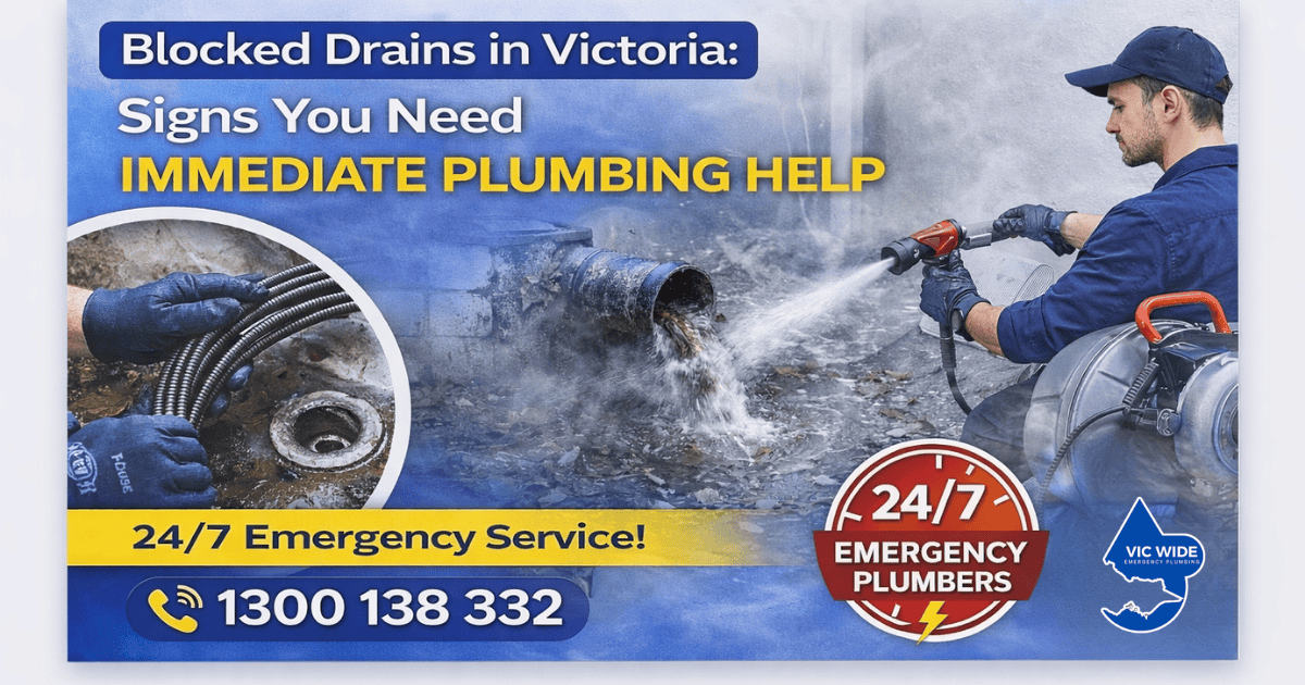Blocked Drains Victoria