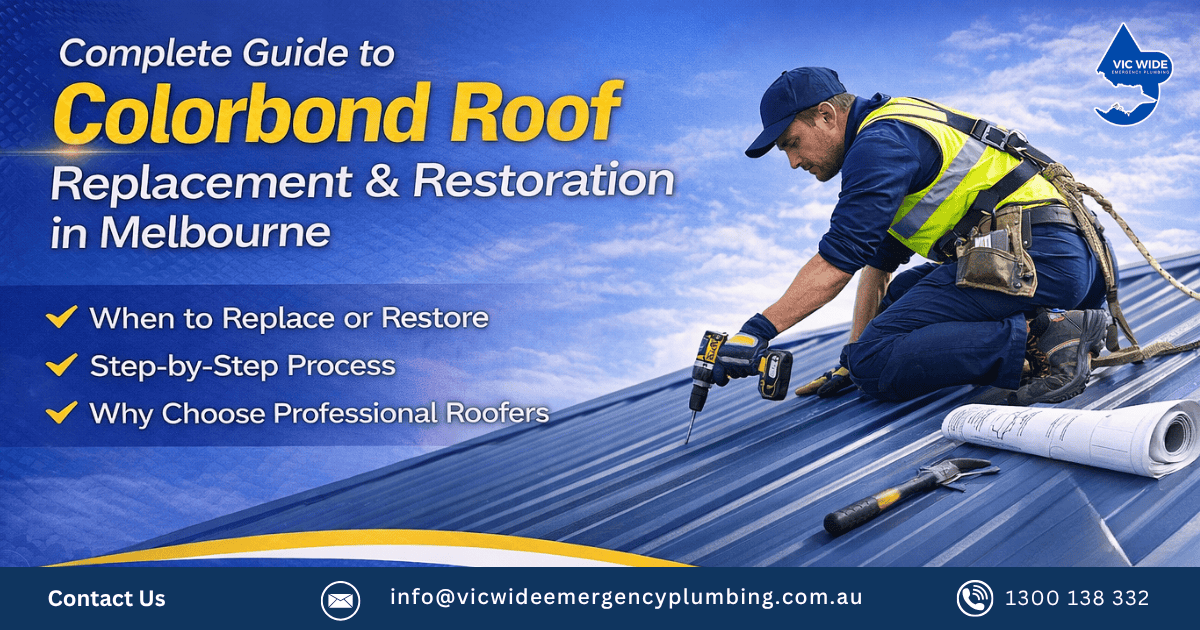 Colorbond Roof Replacement & Restoration