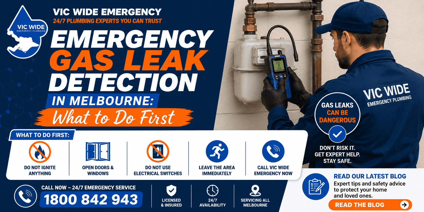 Emergency Gas Leak Detection