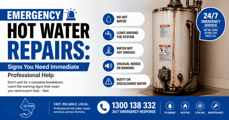 Emergency Hot Water Repairs