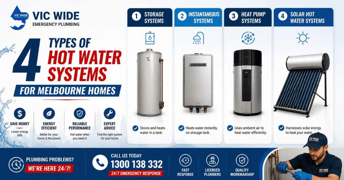 Hot Water Systems for Melbourne Homes