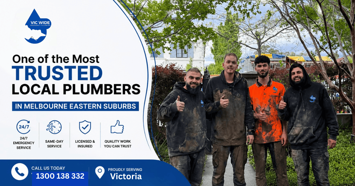 Most Trusted Local Plumbers in Melbourne Eastern Suburbs