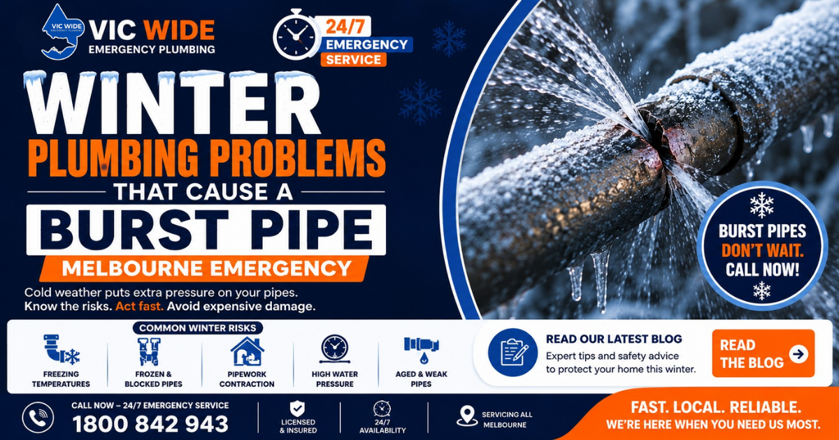 Burst Pipe Melbourne