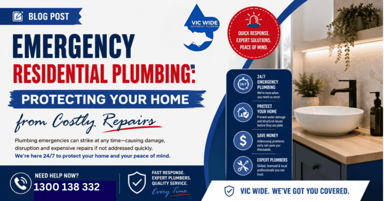 Emergency Residential Plumbing Services