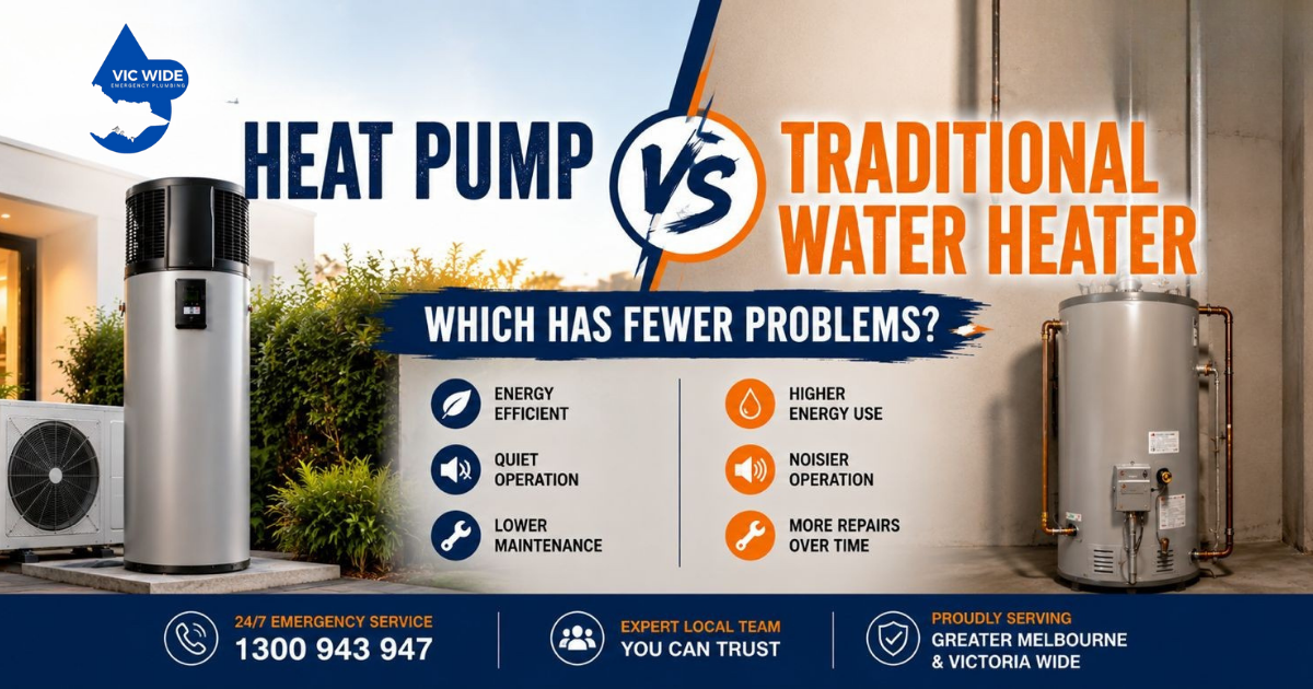 Heat Pump vs Traditional Water Heater