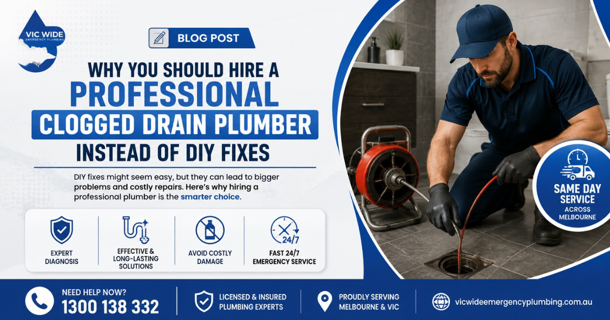 Clogged Drain Plumber