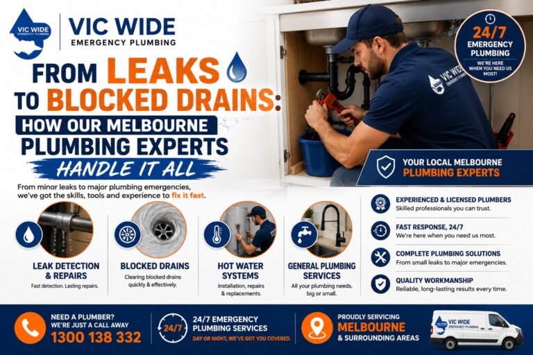 From Leaks to Blocked Drains