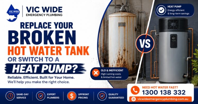 Broken Hot Water Tank