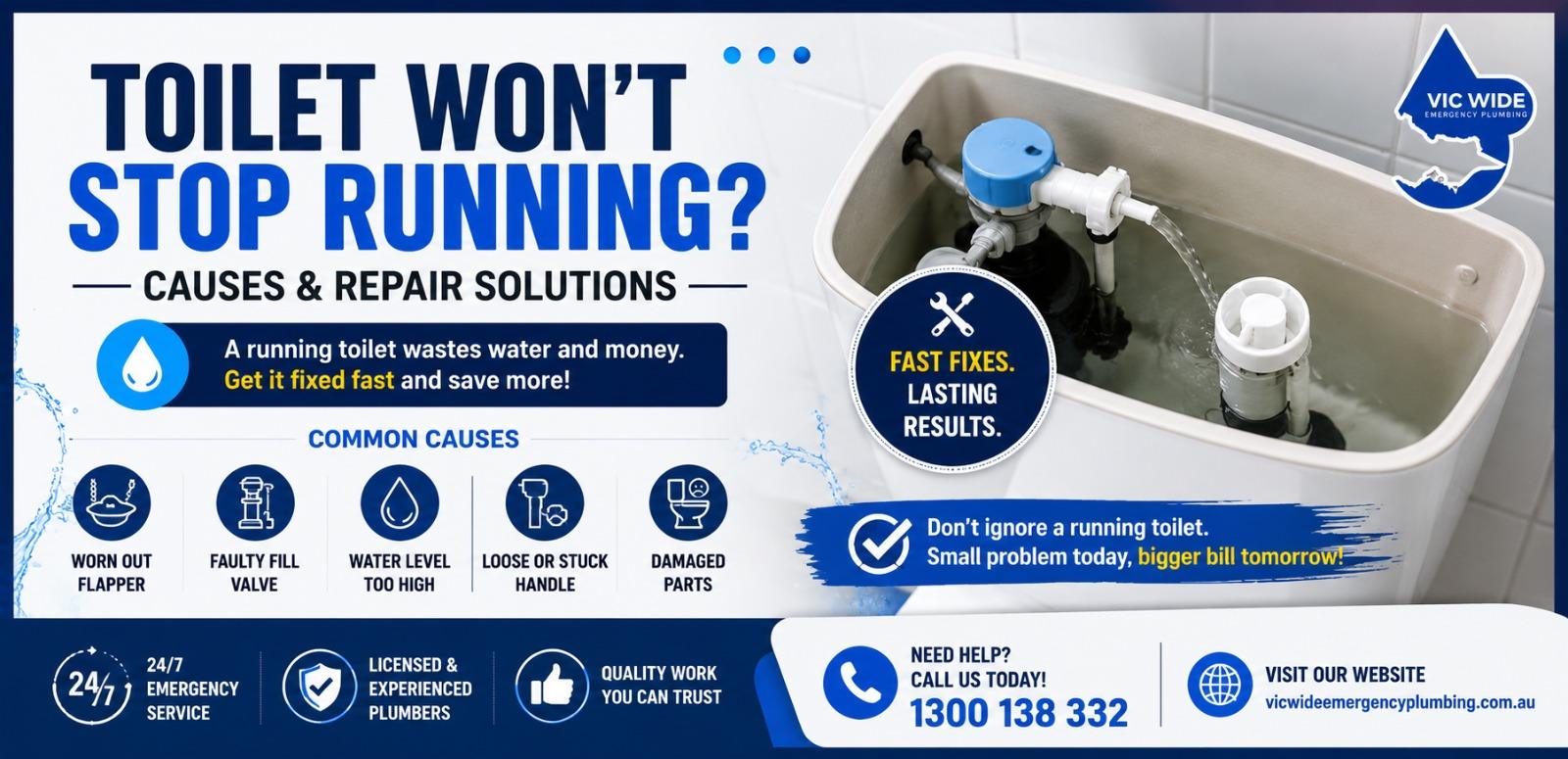 Toilet Won't Stop Running