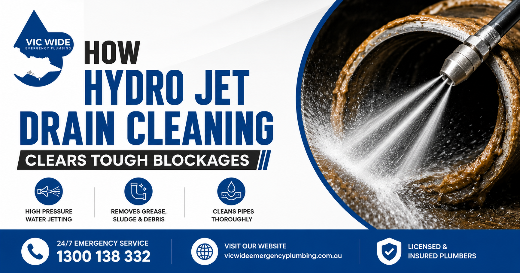 Hydro Jet Drain Cleaning Melbourne