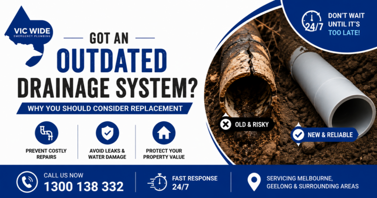 Outdated Drainage System