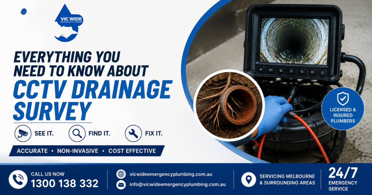 CCTV Drainage Survey Melbourne