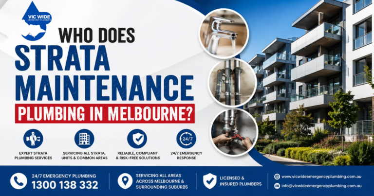 Strata Maintenance Plumbing Melbourne