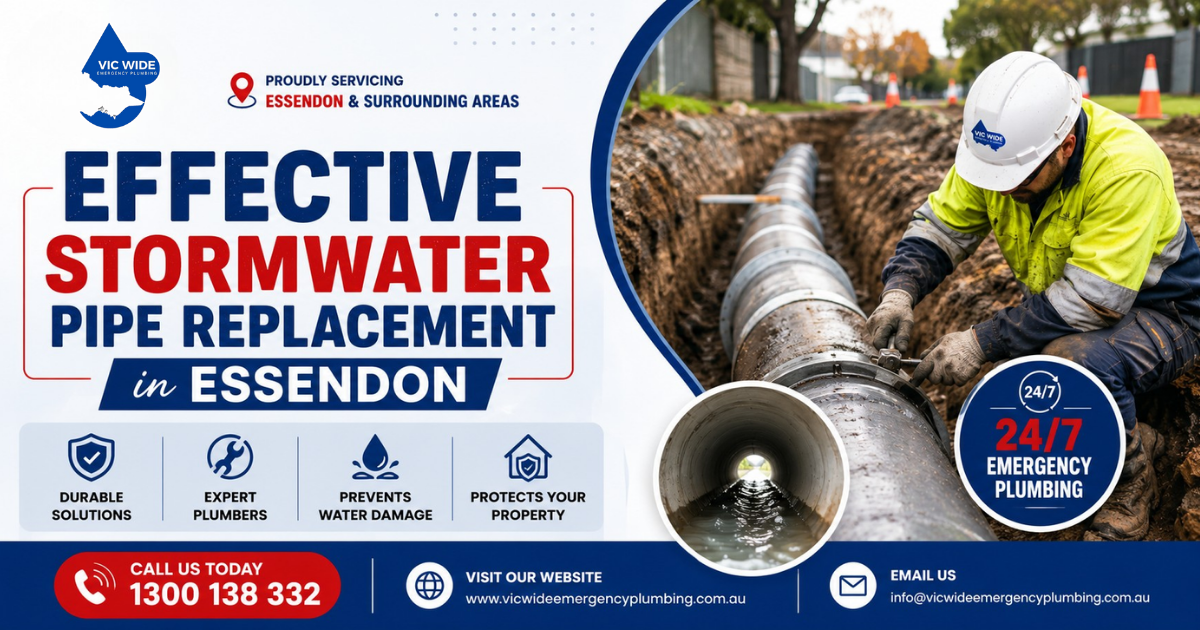 Pipe Replacement in Essendon