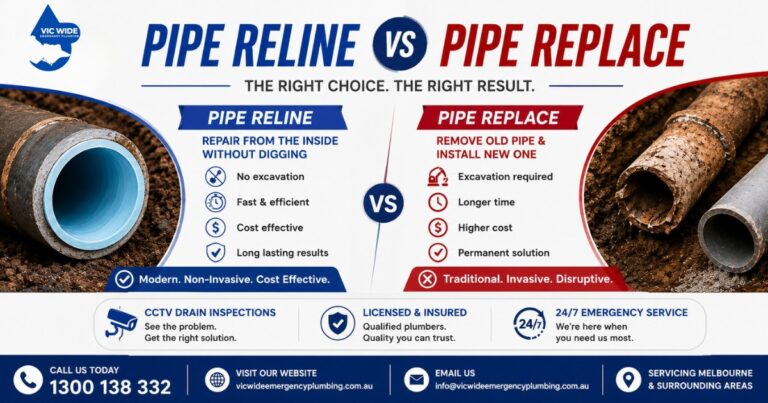 Pipe Reline VS Pipe Replace