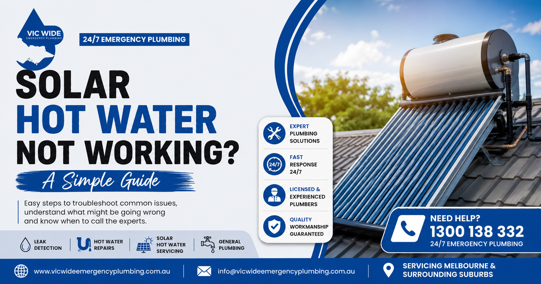 Solar Hot Water Not Working