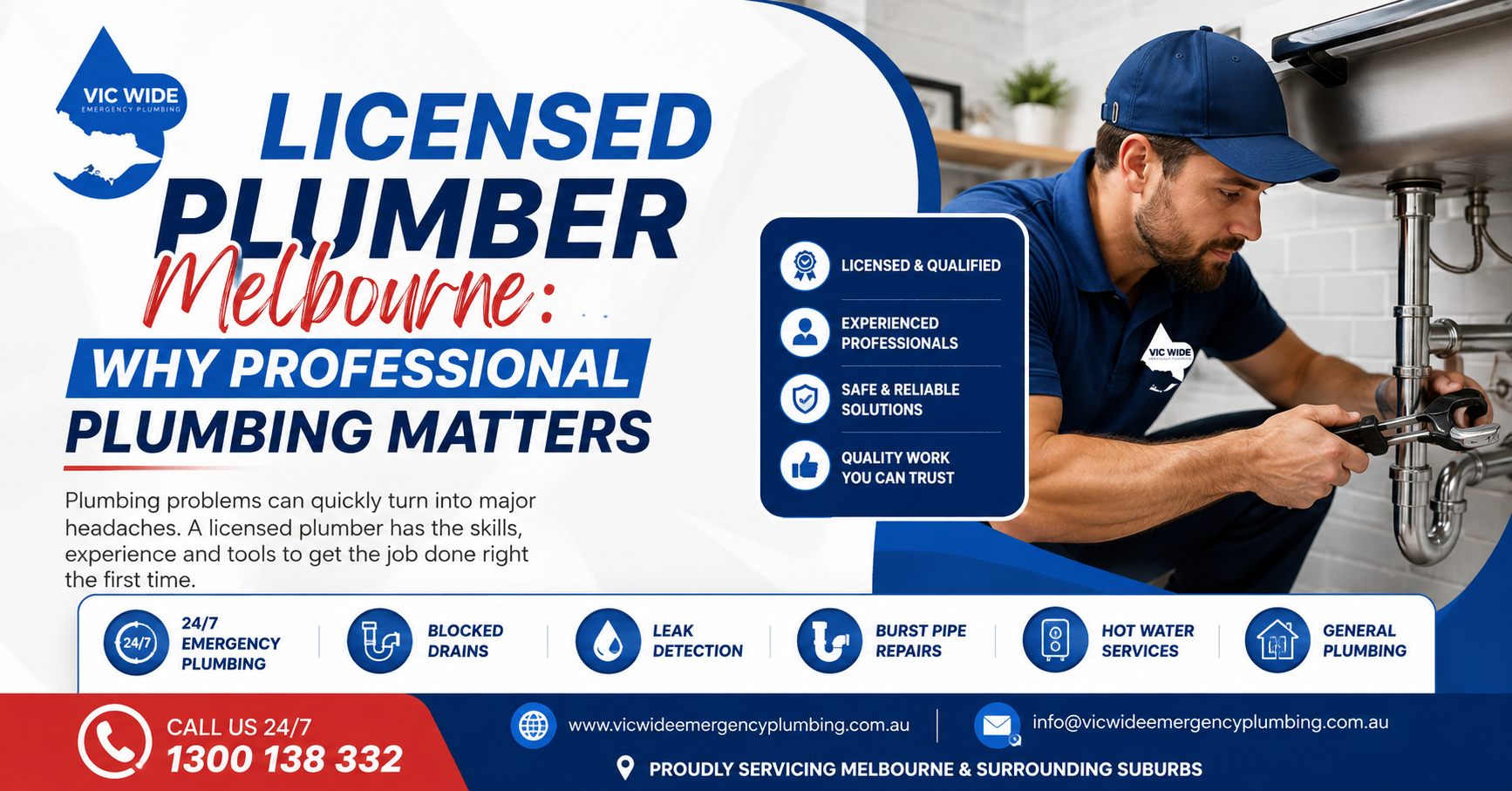 Licensed Plumber Melbourne