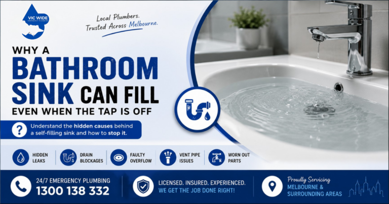 Bathroom Sink Can Fill Even When the Tap Is Off