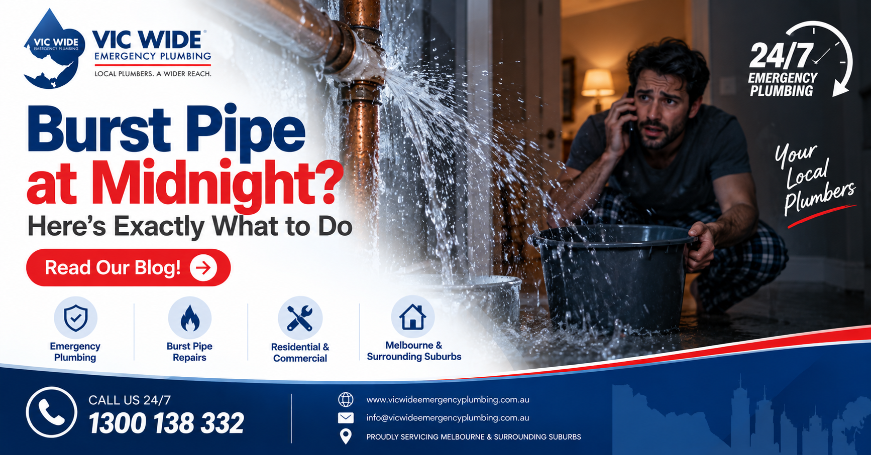 Burst Pipe at Midnight