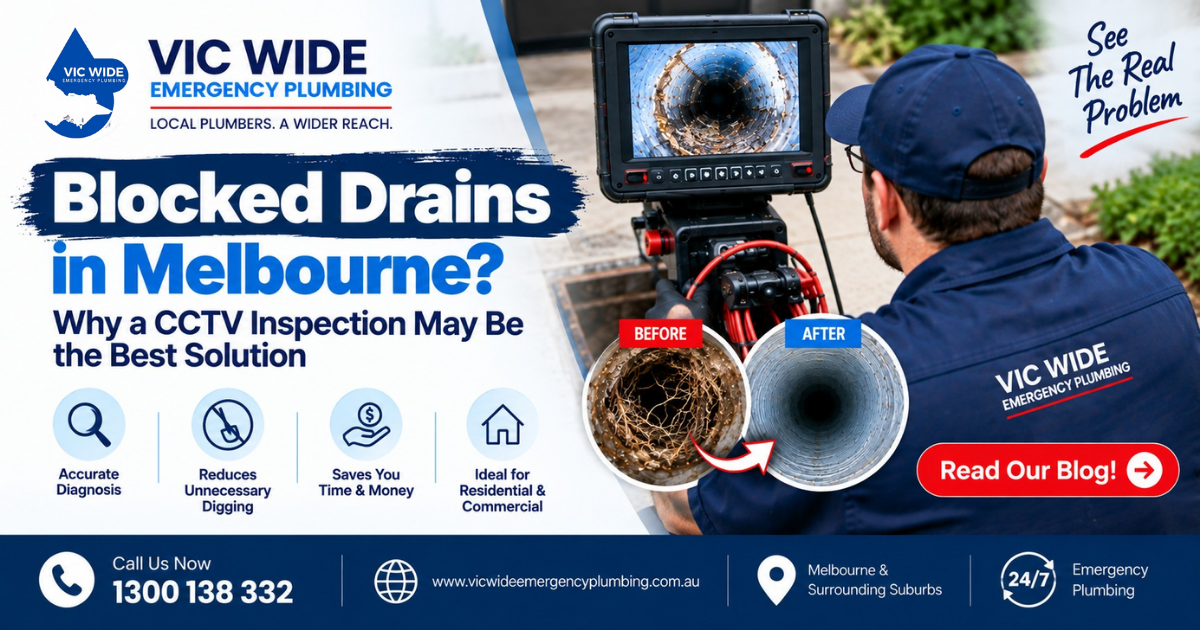 CCTV Drain Inspection Melbourne