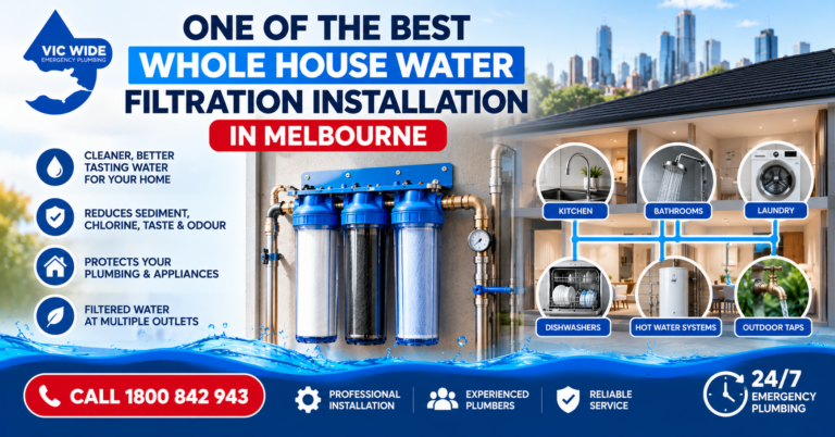 Whole House Water Filtration Installation Melbourne